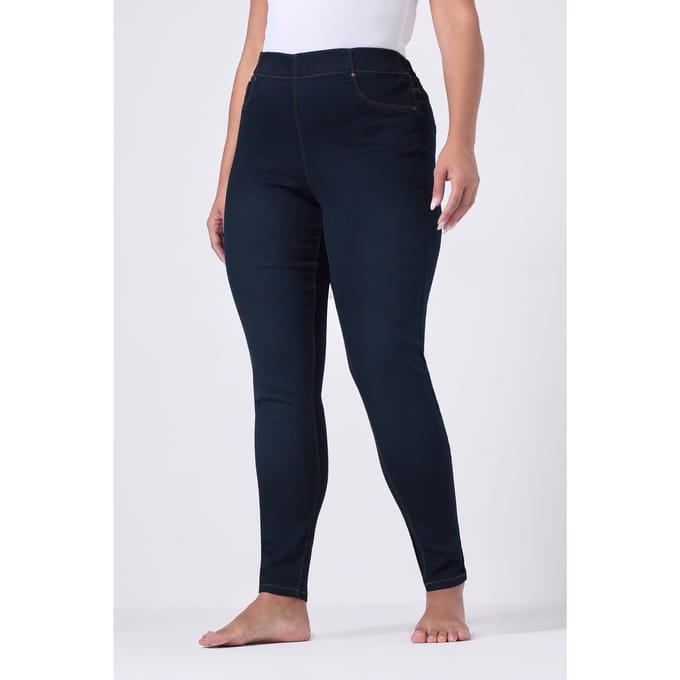 Yours For Good Lange Jenny Jegging Met Stretch In Indigoblauw Size Regular > 44