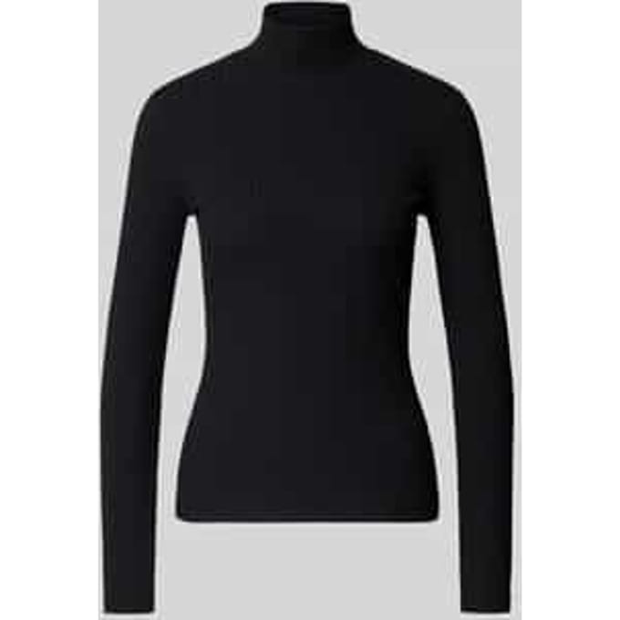 Slim fit turtleneck van katoenmix, model 'DRIZA'