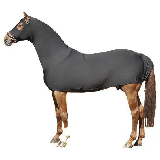 Paardenvliegendeken met halsdekking HKM