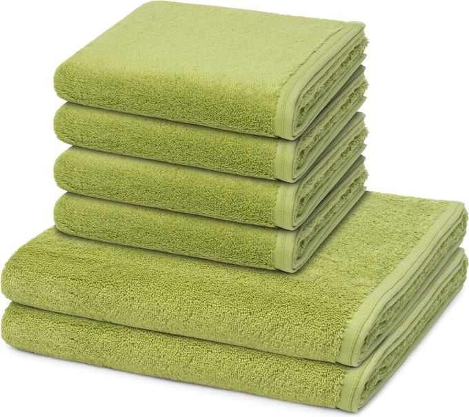 Vossen Sonstiges 4 X handdoek 2 X douchehanddoek - in set 6 pack Vegan Life