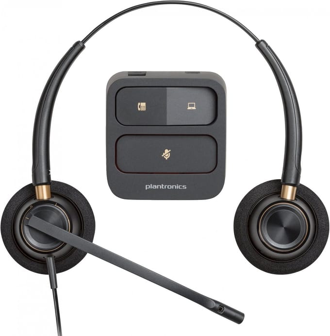 Poly EncorePro 520 | On Ear headset | Microphone | Active noisereduction