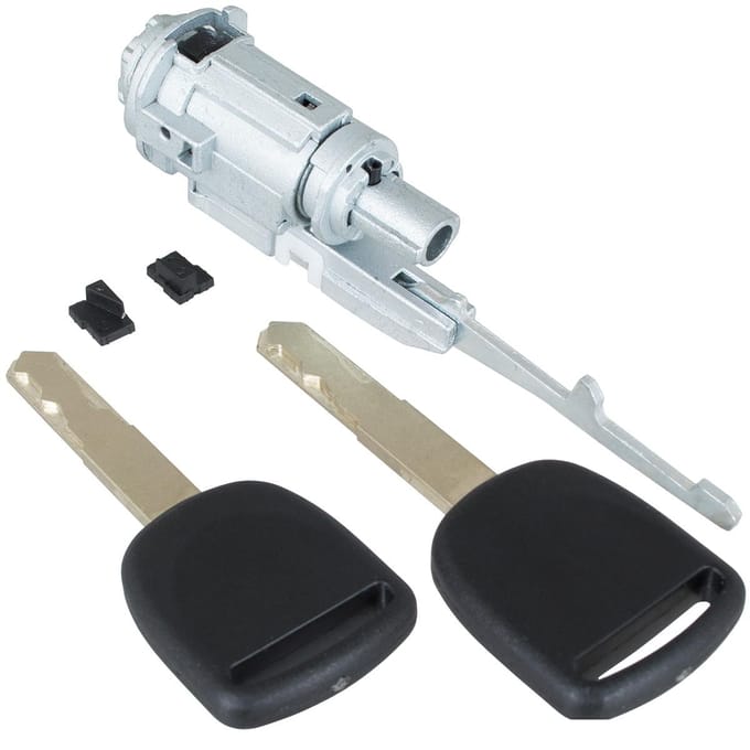 Honda Civic VII - Startcilinder Set - Inclusief 2 Sleutels - Vervanging - OEM Compatibel