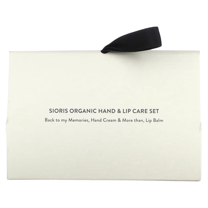 SIORIS - Organic Hand & Lip Care Set - Handcrème en Lippenbalsem