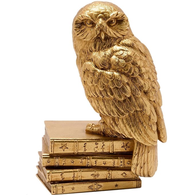 Harry Potter - Gothic beeld - Hedwig - voor Geen - goudkleurig