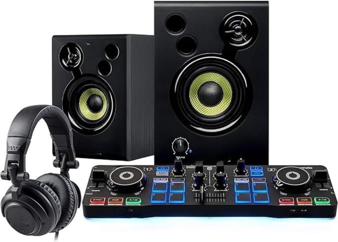 MMP® DJ Set Kinderen - DJ Set - Zwart - 14cm x 16cm x 20cm