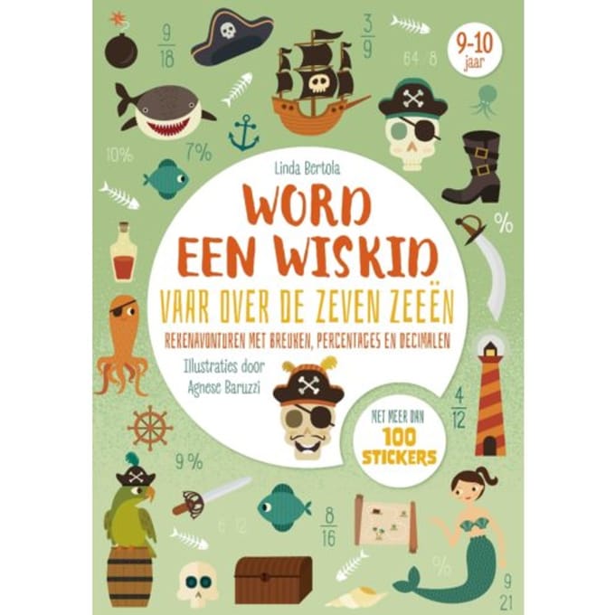 Vaar Over De Zeven Zeeën - Word Een Wiskid - Linda Bertola