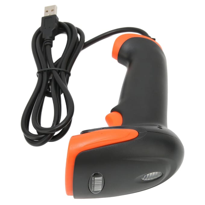 Barcodescanner Effectief Snel Lichtgewicht Ergonomisch Ontwerp Compact Veilig Betrouwbaar Duurzaam Lezer black