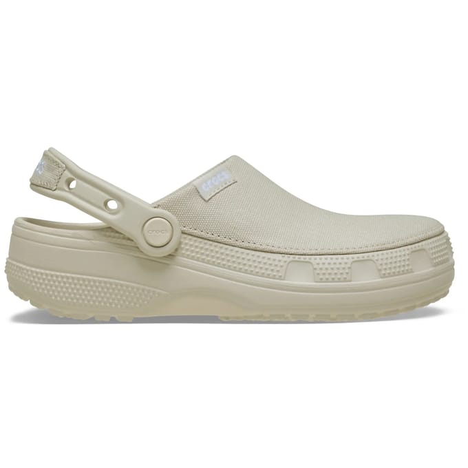 Crocs Classic Crafted Katoenen Stucco Klompen