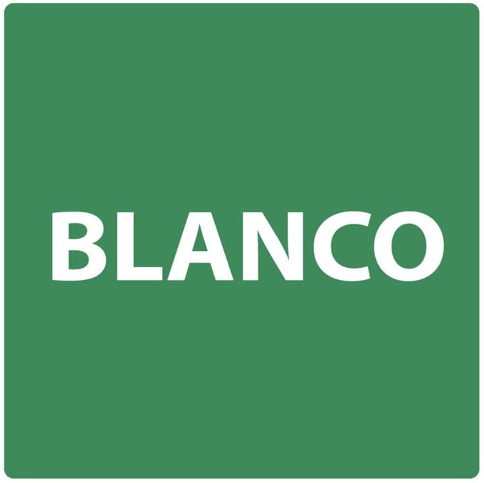 Niveau blanco bord - kunststof 100 x 100 mm