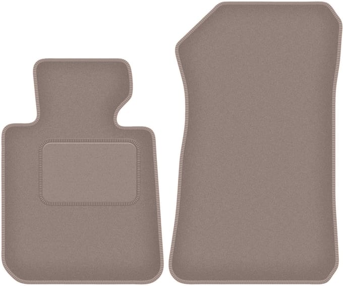 Beige voormatten voor: BMW 1 E81 hatchback (2007-2012)