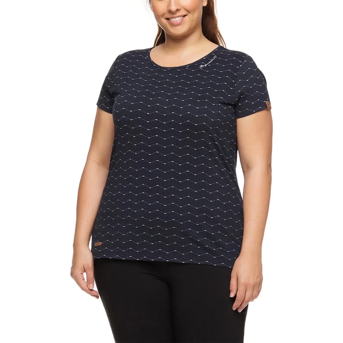 T-shirt dames Ragwear Mint Zig Zag Plus