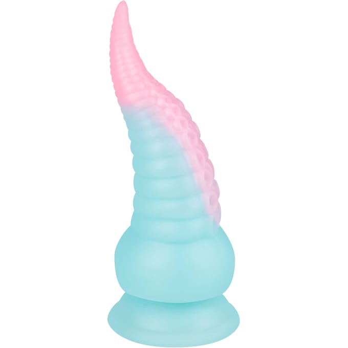 octopus-dildo van siliconen, 19 cm