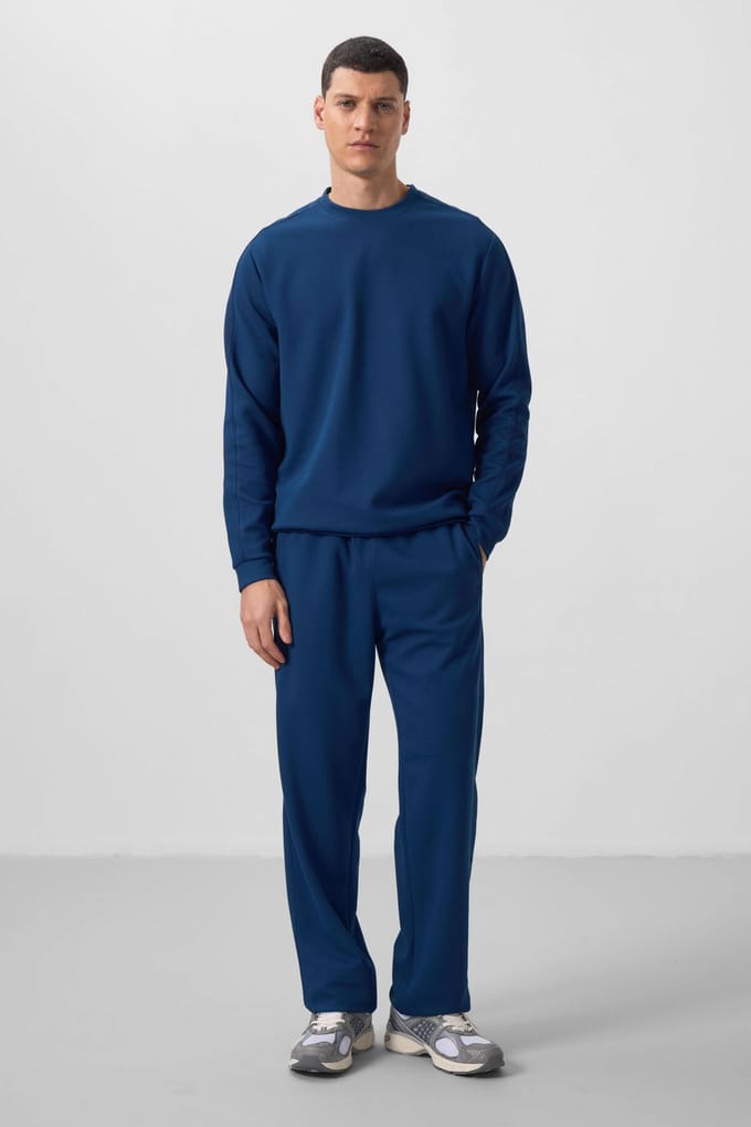 Heren Oversized Sweatshirt En Broeken Set