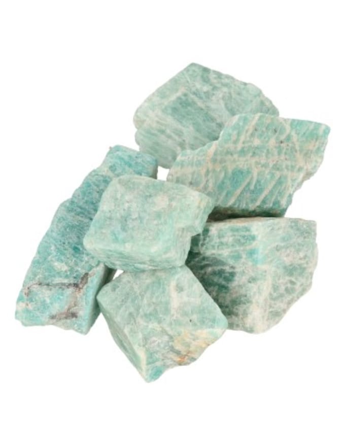 Amazoniet Madagaskar 250 gr. ruwe brokjes