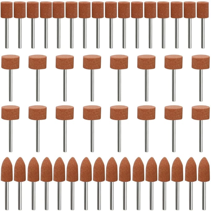 Dailygoods - Corundum Grinding Point Set - 48-delige slijpset