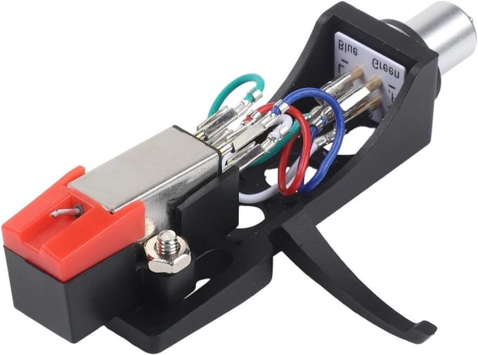 Phono Cartridge Set - Element en Naald Kit - Vinyl Afspelen - Instelbare Trackingkracht