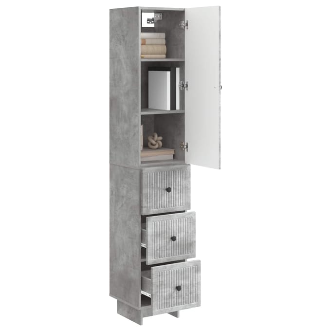 vidaXL - Kast - Set - 2 - st - Bewerkt - hout