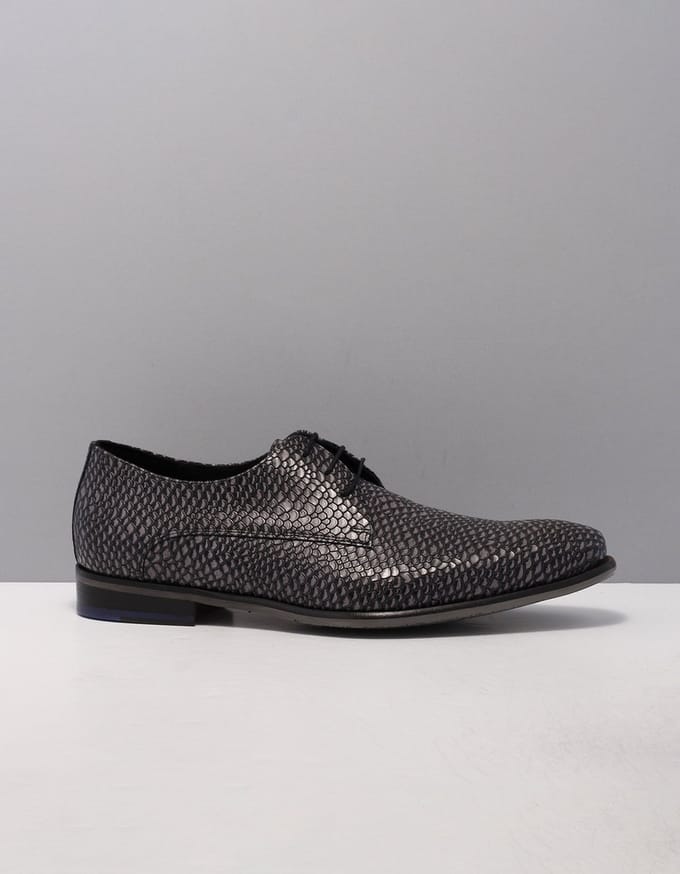 Floris Van Bommel Sfm-30261 Nette schoenen - Veterschoenen - Heren - Grijs - Maat 41⅓