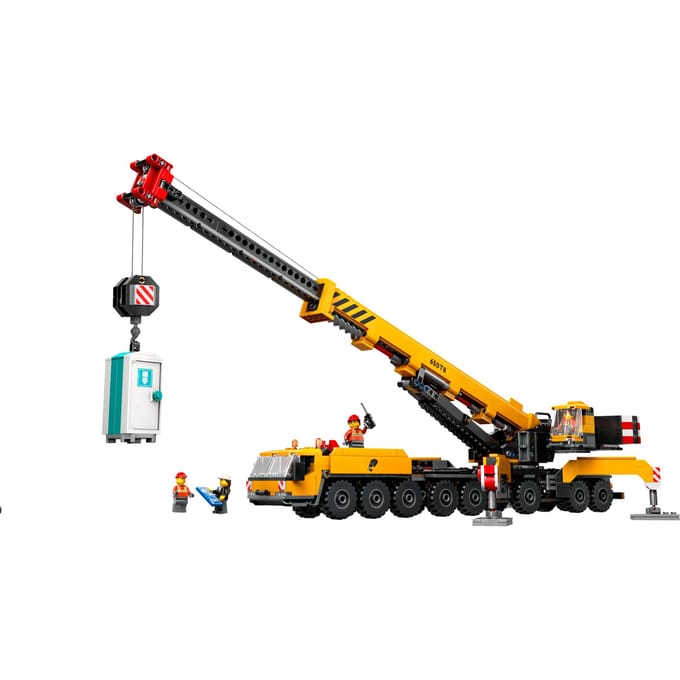 LEGO City Gele mobiele bouwkraan speelgoedset - 60409