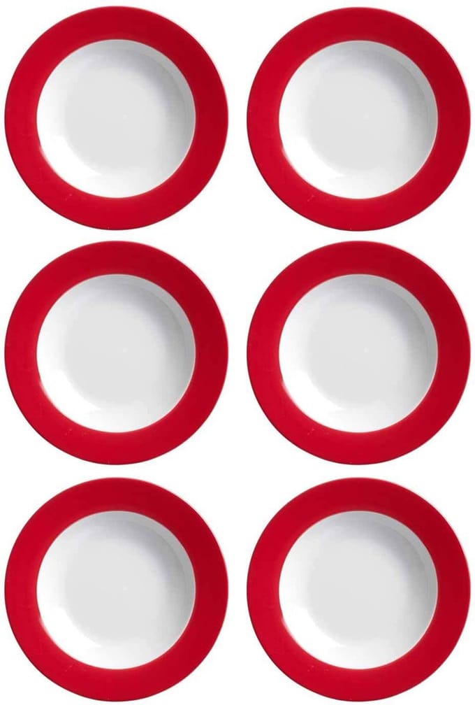 Suppenteller Doppio ø 22 cm Set van 6