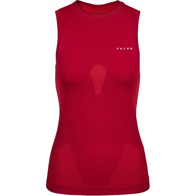 FALKE Warm Tank Top sneldrogend functioneel materiaal mouwloze functioneel shirt dames rood - maat L