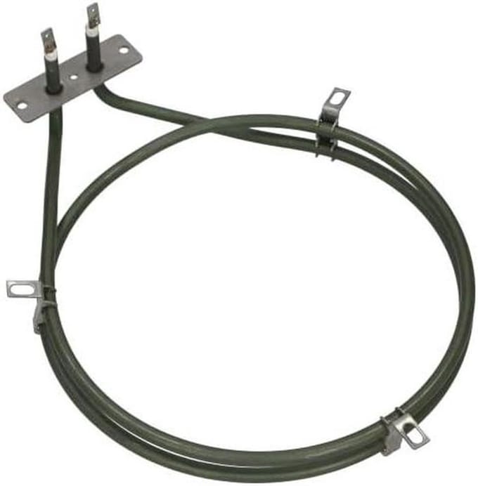 Oven Verwarmingselement - Ovenonderdeel Ventilator - Oven Reparatie - 2000W Vermogen - 255mm x 195mm - Metaal