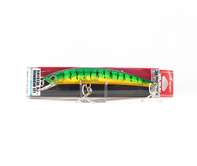 Yo Zuri 3D Crystal Minnow 130 mm drijvend kunstaas F1147-HT (5891) gray