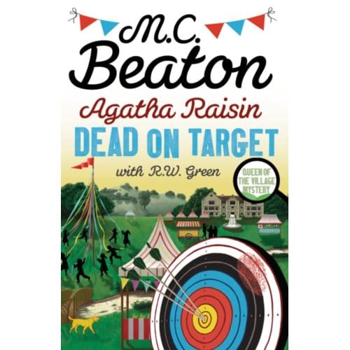 Agatha Raisin Dead on Target door M.C. Beaton Paperback Boek 9781408718513