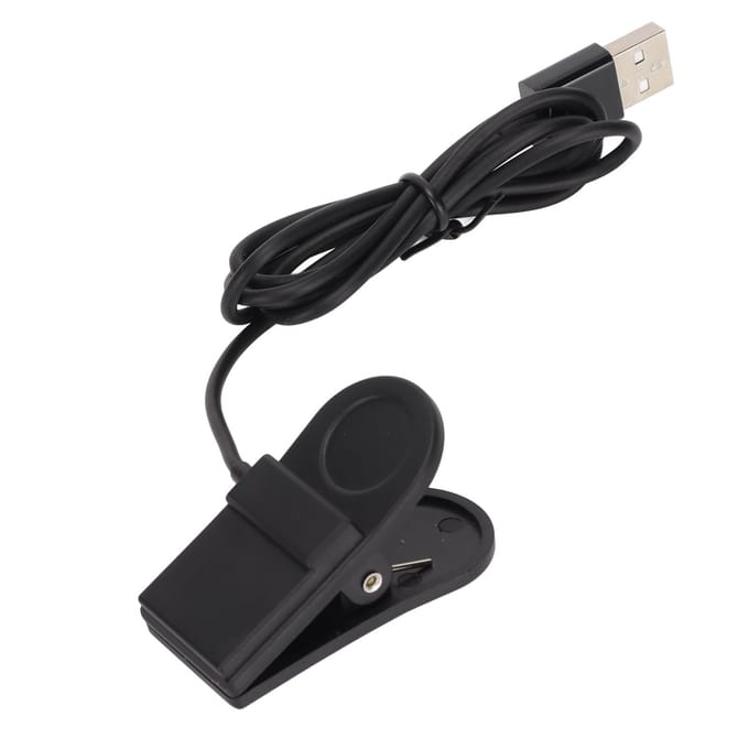 USB Smartwatch Oplader Oplaadkabel voor Garmin Fenix Chronos Smartwatch Zwart black