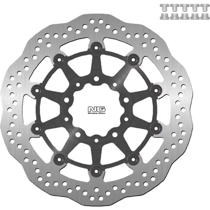 Vaste remschijf voor motorfiets NG Brake Disc DIS1559X