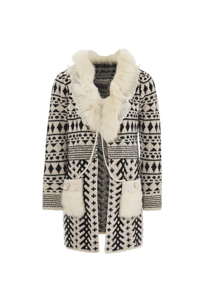 Faina Vest Dames wolwit