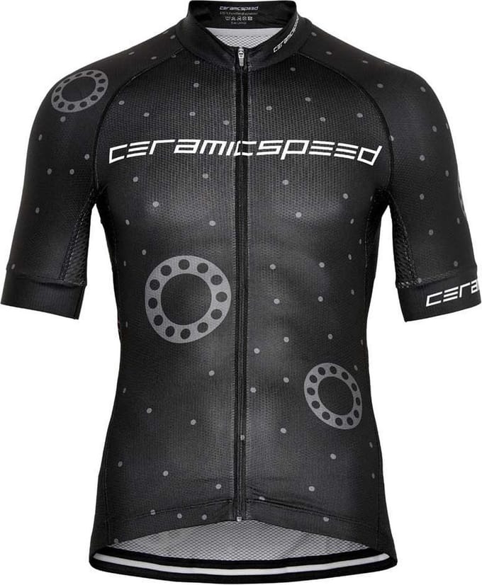 Ceramicspeed Korte Mouw Wielertrui Zwart S Man