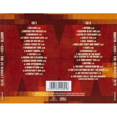 The 30 Biggest Hits Xxx - Roxette