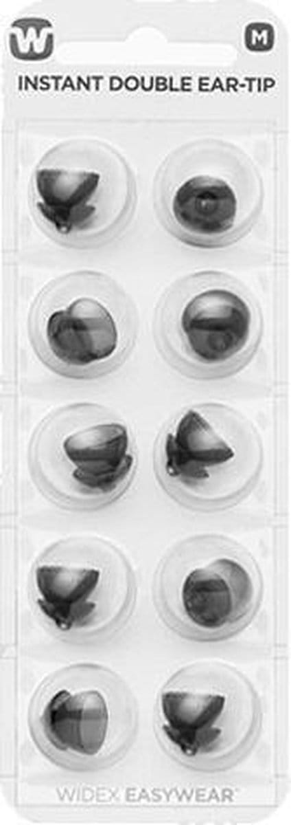 Widex - Coselgi - oortips - Dome - Tip -  luidsprekers -  easywear thintube - Instant double ear-tip M