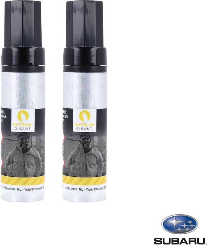 SUBARU - lakstift (set)- 070 - WHITE CRYSTAL SHINE-MET.