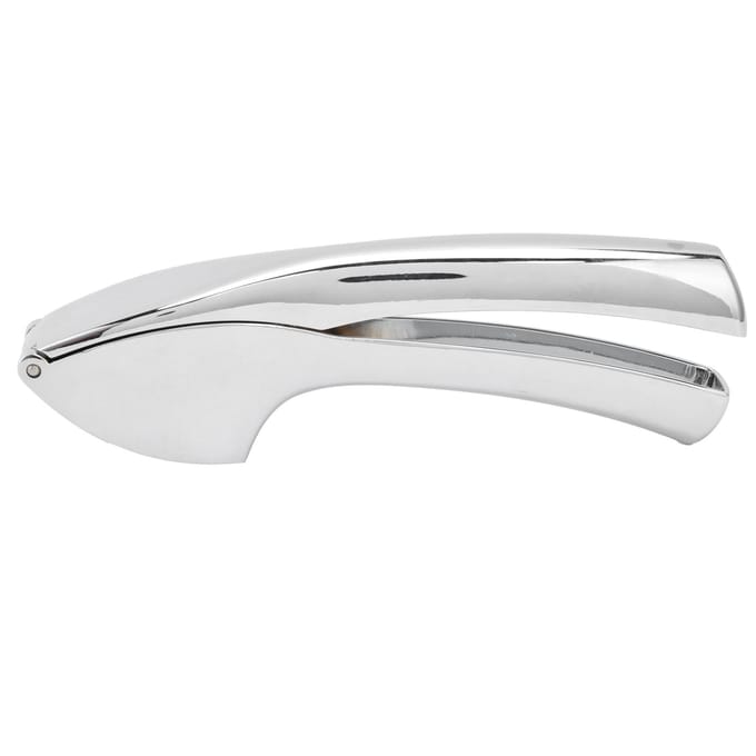 Knoflookpers Zinklegering Stevig Ergonomisch Ontwerp Gemberstamper voor Keuken Pletgereedschap white