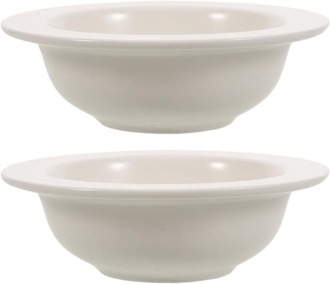 Wax Warmer Schaal - Aromatherapie Kom - Geur Verspreiden - Lekvrije Structuur - 9 x 9 x 3 cm - Wit