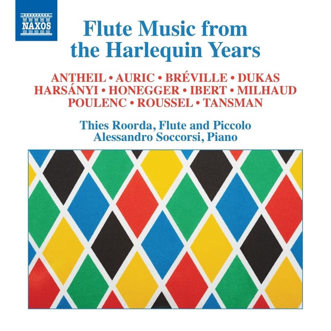 Thies Roorda, Alessandro Soccorsi - Flute Music From The Harlequin Years (CD)