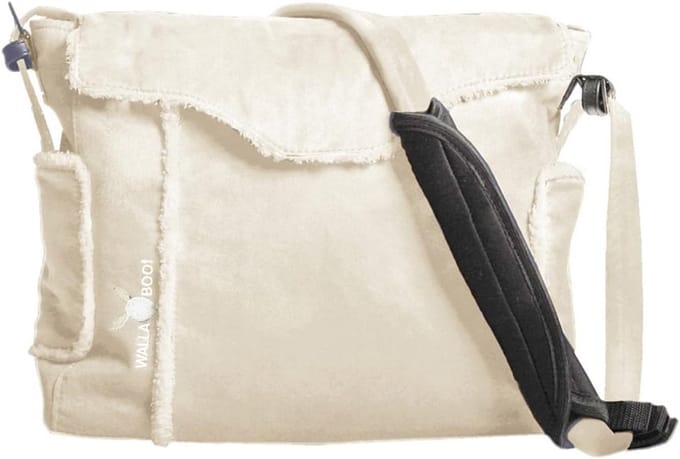 Grote Verschoon-/Beschuitstas met Faux Suède Afwerking - Inclusief Pad en Accessoires