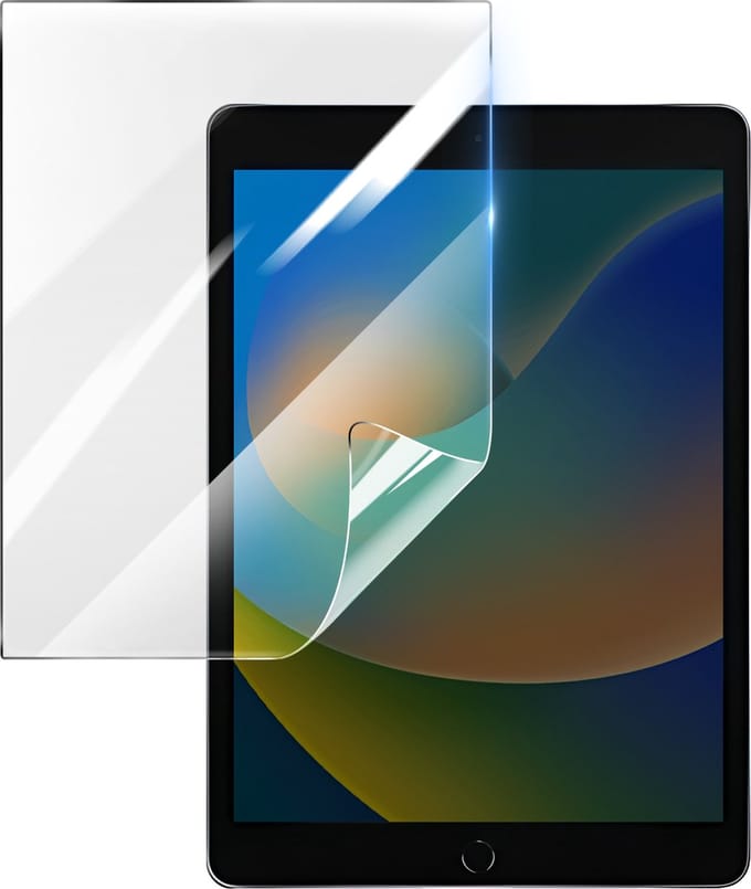 3mk, Geschikt voor iPad 9 2021, Schokbestendige Hydrogel Screenprotector, Transparant