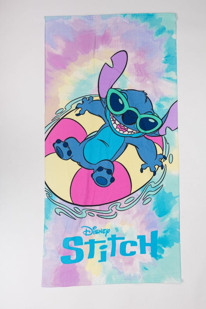 Lilo en Stitch Strandlaken Zwemband - 70 x 140 cm - Polyester