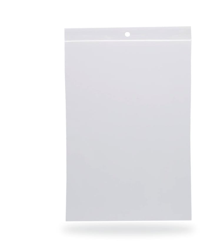 Inpakr Gripzakjes 130 x 200 mm - 1000 Stuks - 50 Micron - Hersluitbaar
