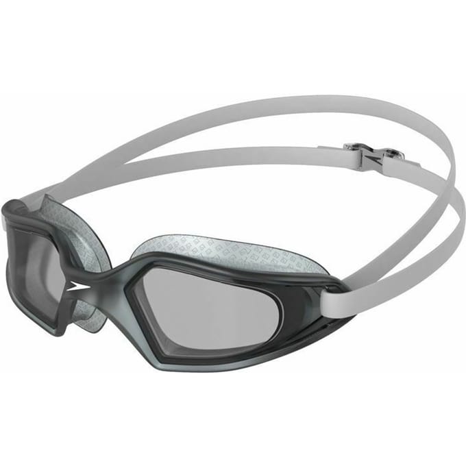 Speedo Unisex Zwembril Hydropulse Volwassenen (Wit/Grijs)