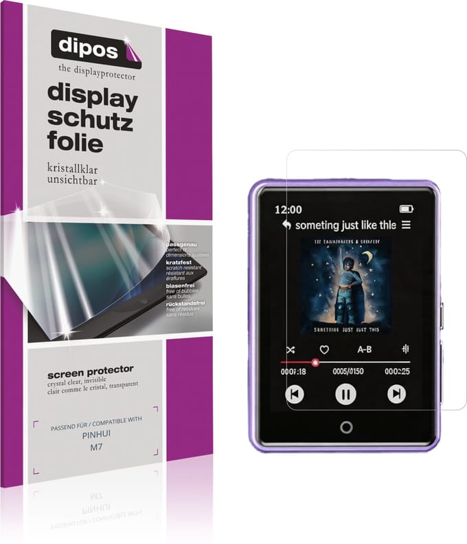 dipos – 4x Beschermfolie geschikt voor PINHUI M7 | Krasbestendige & heldere Screenprotector Ultra-Thin
