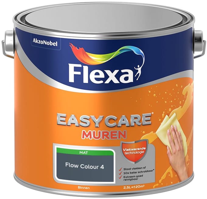 Flexa - Easycare Muren - Flow Colour 4 - Mengverf - 2,5 L