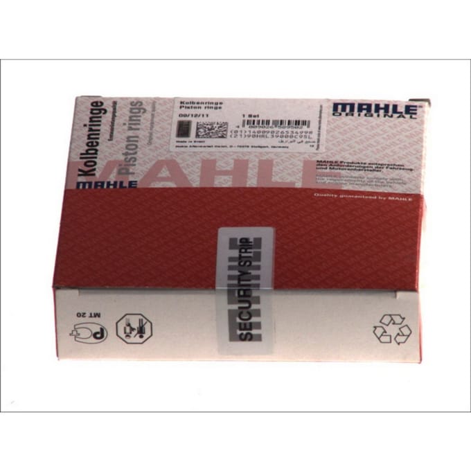 Zuigerveren set MAHLE 009 13 N0