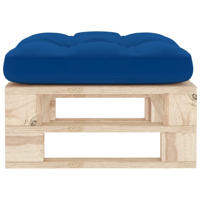 vidaXL - Tuinhocker - pallet - geïmpregneerd - grenenhout