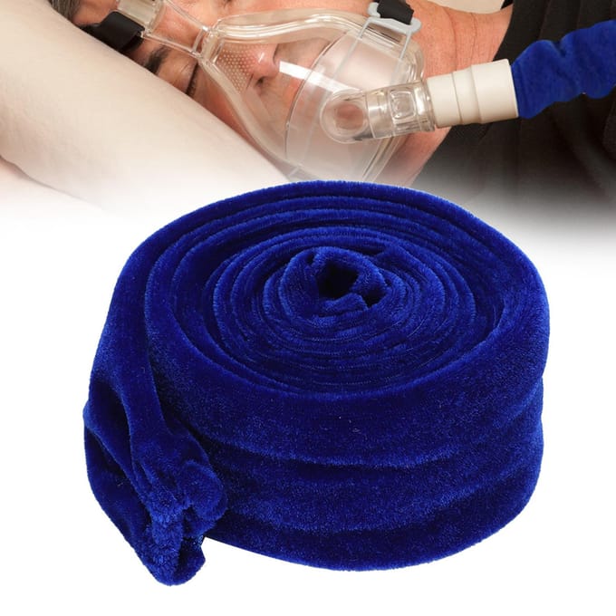 Anti-condensatie Ademmachine Slang Beschermhoes Ventilatorslang Huls Accessoire blue