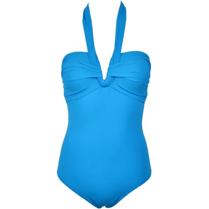 Eénpiece badpak met V-hals voor dames Red Point Sali