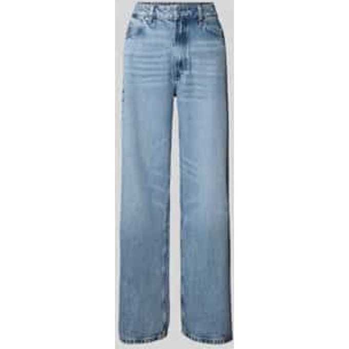 Wide fit jeans van puur katoen, model 'TOMMA'